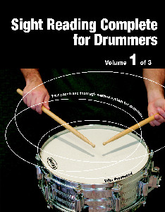 Sight Reading Complete for Drummers by Mike Prestwood, Volume 1 Front Cover