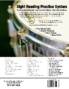 Sight Reading Complete for Drummers by Mike Prestwood, Volume 3 Back Cover
